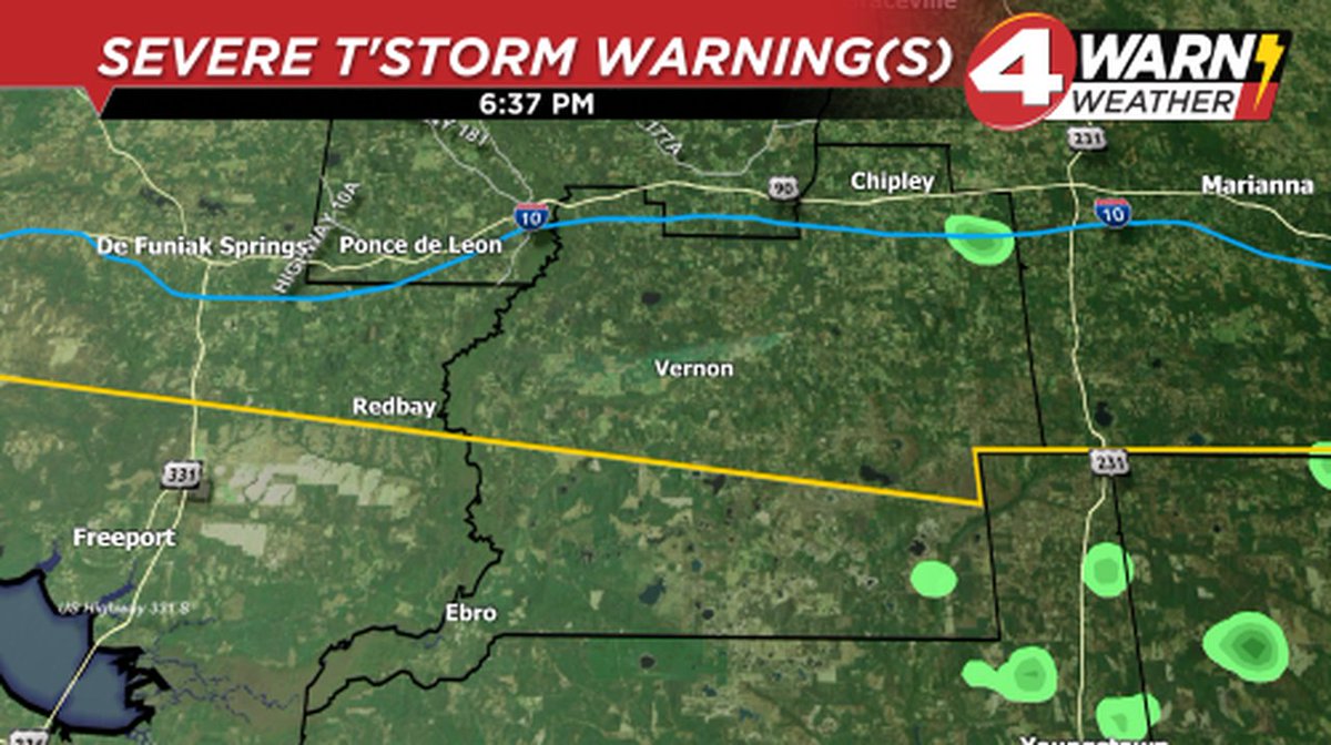 David Paul on Twitter "*WEATHER ALERT* A Severe T'storm Warning has