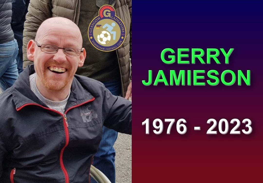 GERRY JAMIESON (1976 - 2023)

The club is saddened to announce the passing of one of our most charismatic members, Gerry Jamieson. No words.