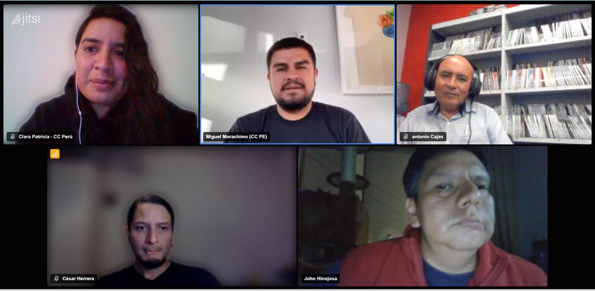 ccommons_pe's tweet photo. Ya estamos con #GenteComun en nuestra quinta reunión
Vengaaaan https://t.co/26BWsFGWab 🤩🇵🇪 https://t.co/b2cqDs2oUL