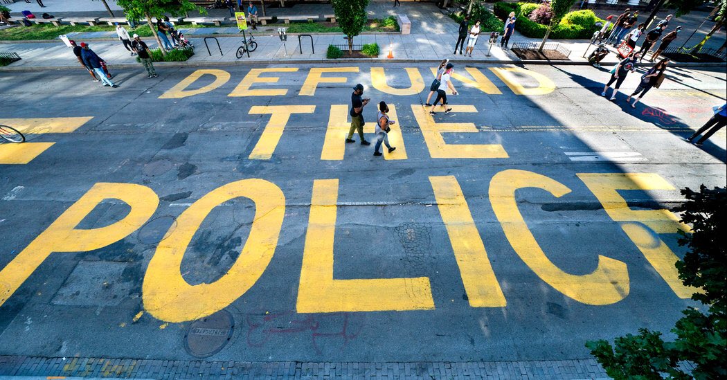 rodriQuez's tweet image. Defund the police was painted on public streets 
#NeverForget #summer2020
nytimes.com/2020/06/08/us/…