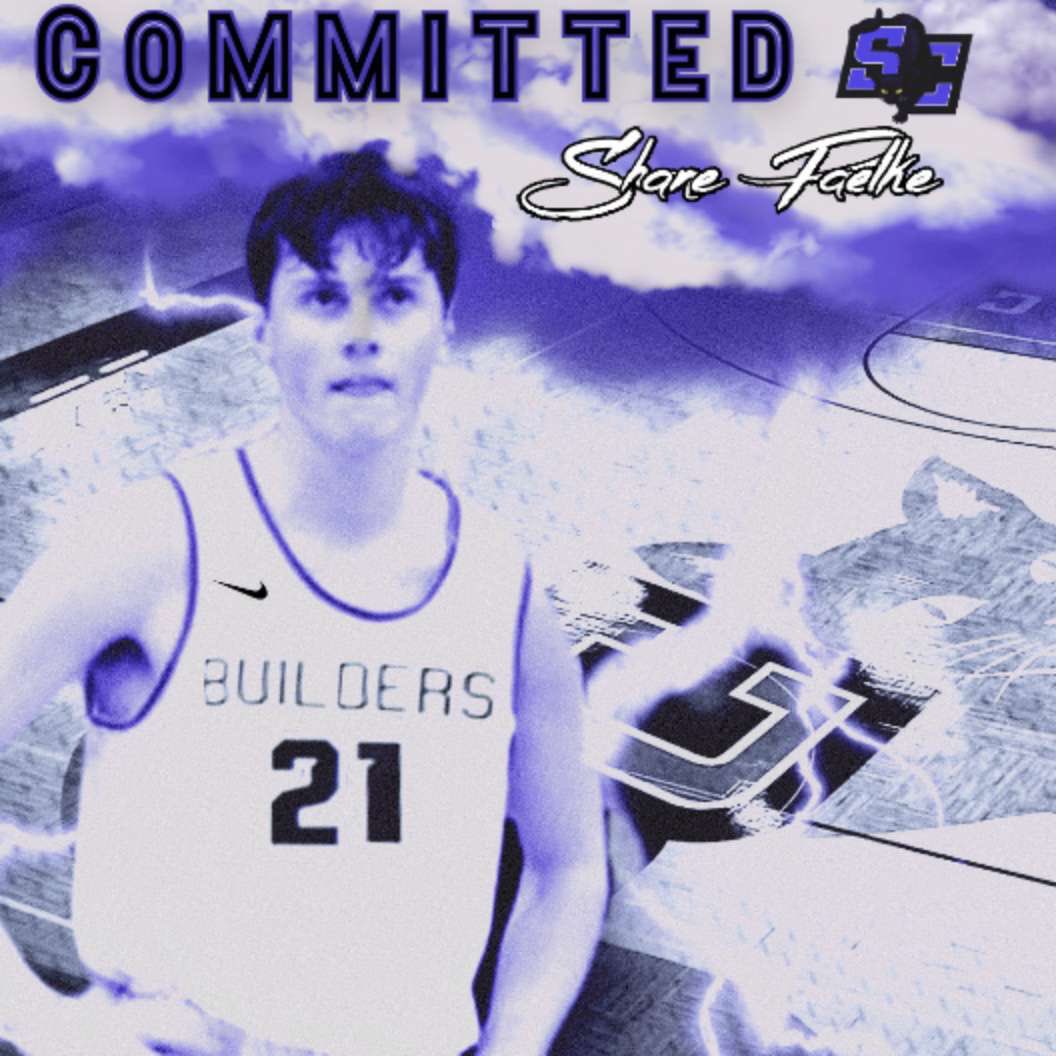 PaelkeShane's tweet photo. I am proud to announce I am 100% committed to play college basketball at Southwestern College. 
GO MOUNDBUILDERS!🟣⚫️ https://t.co/A0PZqu9RD2
