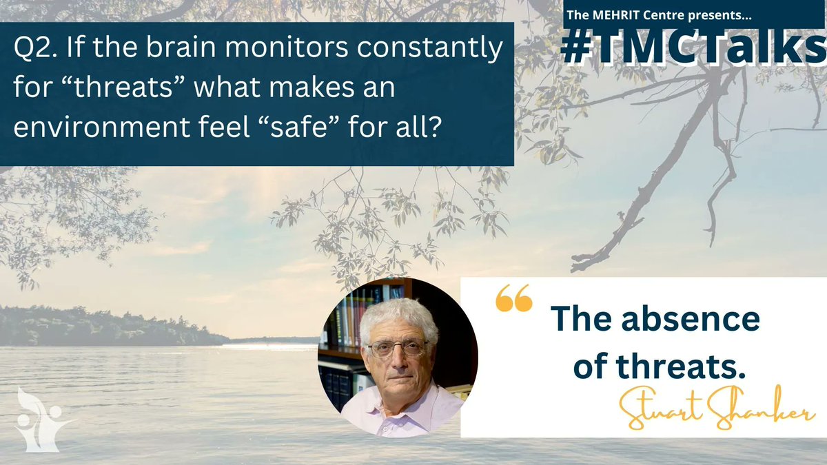 Self_Reg's tweet image. #TMCTalks 
&quot;The absense of threats.&quot; @StuartShanker