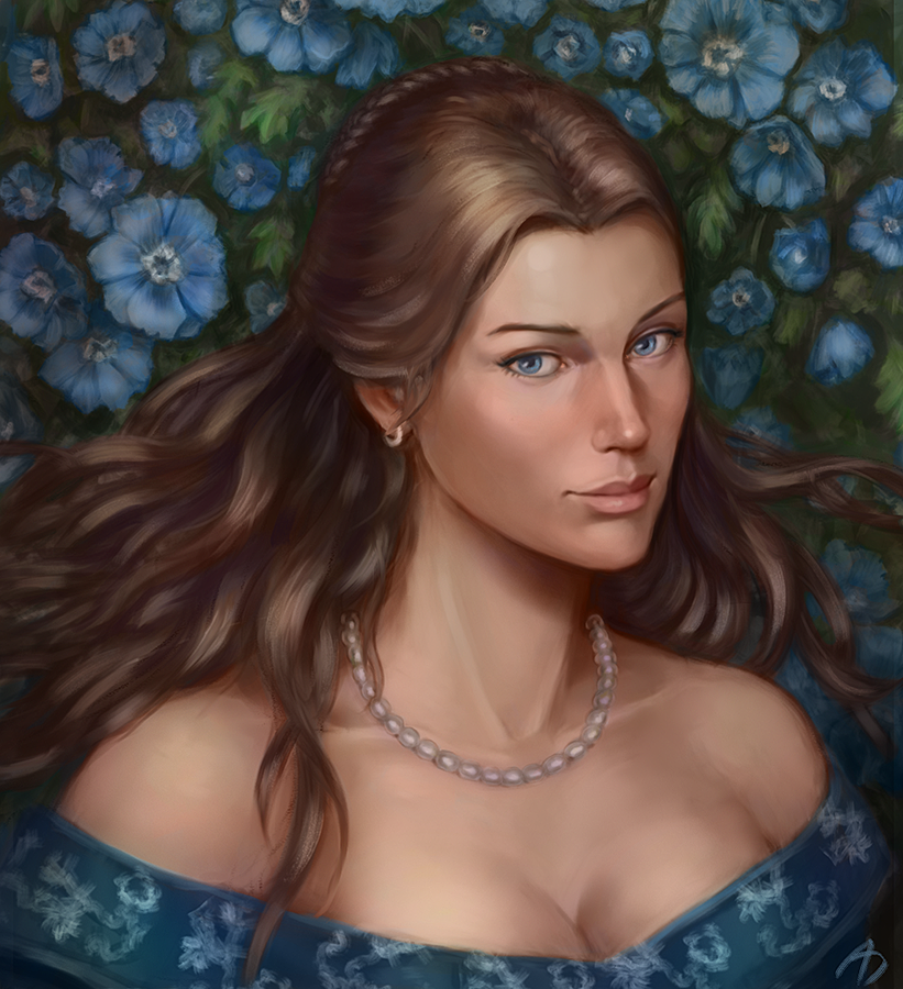 aerwindale's tweet photo. A beautiful Breton lady from #ElderScrollsOnline https://t.co/AS9Pa3rPAY