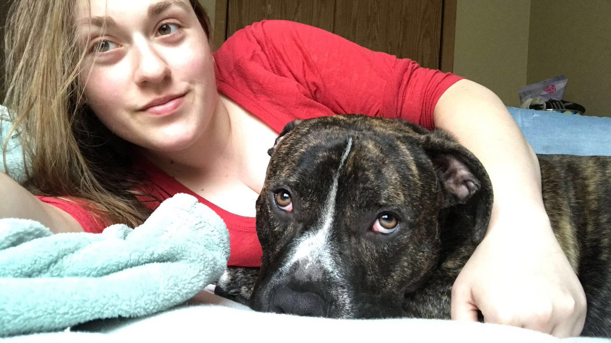 brycesvacuum's tweet photo. QRT with your favorite photo of you and your pet 🤍 https://t.co/uiFUtdrURp