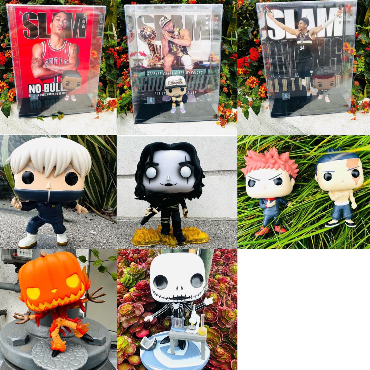 JJK, NBA, Nightmare Before Christmas, & The Crow Pops are hitting BoxLunch stores!
.
Credit @boxlunchcerritos
#jujutsukaisen #nightmarebeforechristmas #Disney #TheCrow #NBA #basketball 
#Funko #FunkoPop #FunkoPopVinyl #Pop #PopVinyl #Collectibles #Collectible #DisTrackers