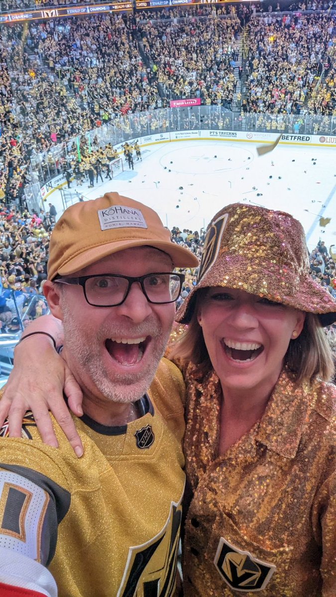 Our hat may not be why the Knights won the Stanley cup but it certainly didn’t hurt.
