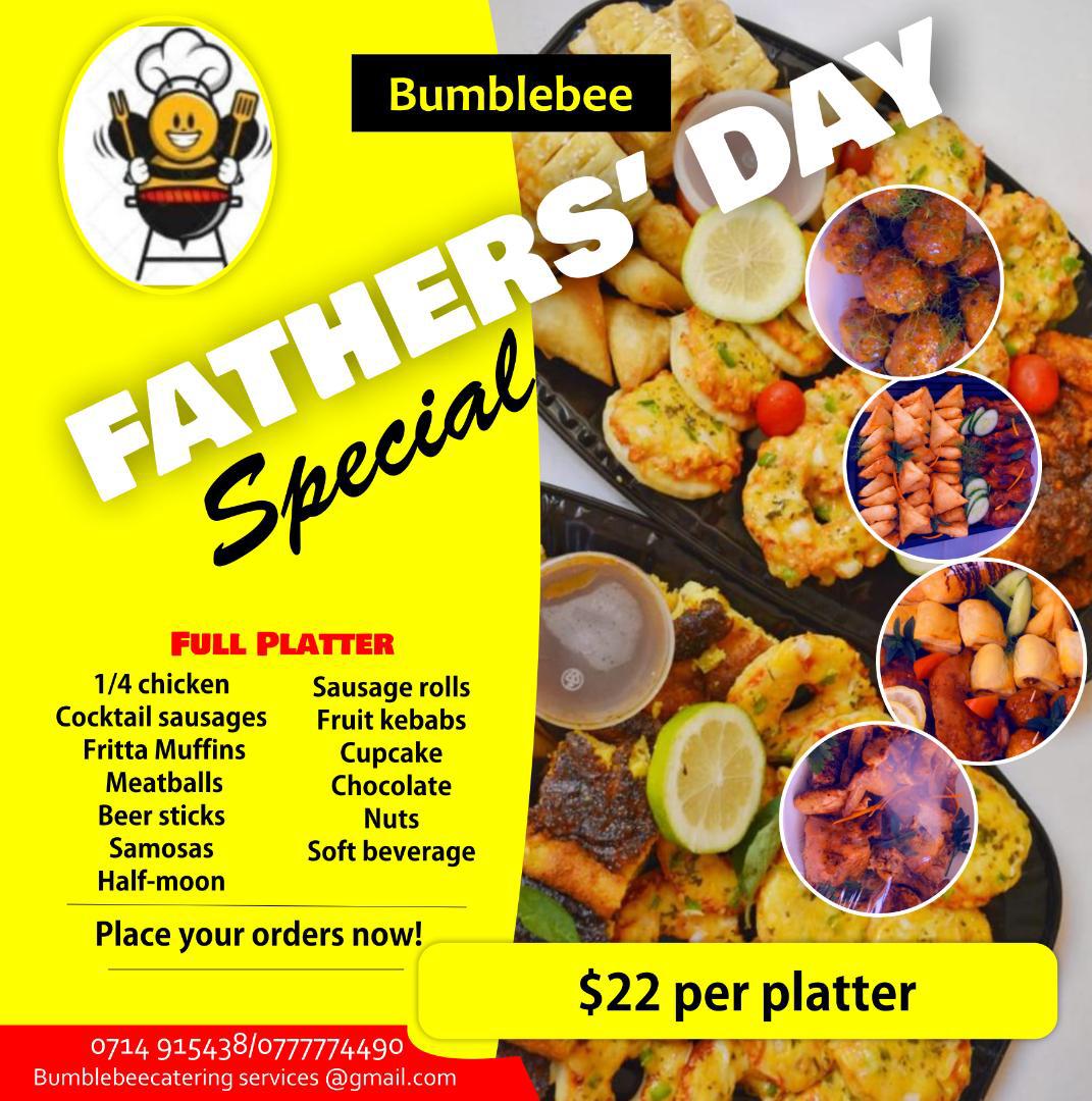 BumbleBcaterers's tweet photo. Fathers day setting 😜 https://t.co/g372XkoRLY