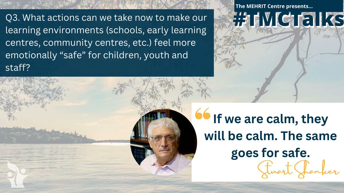 Self_Reg's tweet image. #TMCTalks
&quot;If we are calm, they will be calm. The same goes for safe.&quot; @StuartShanker