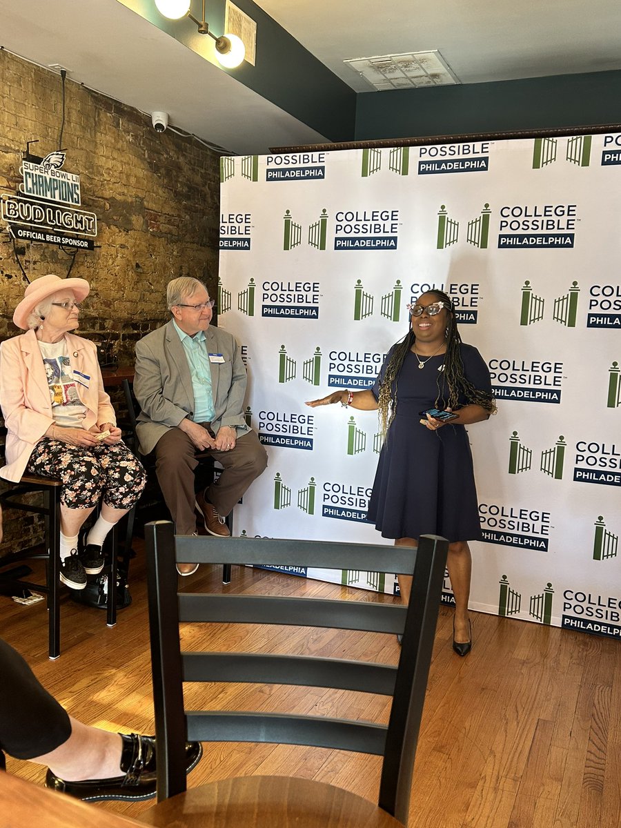 DrToniDamon's tweet image. What a great time with @Precious_Won wrapping up another successful year. Walking into year 10 with new and exciting opportunities for engagement! #collegepossible