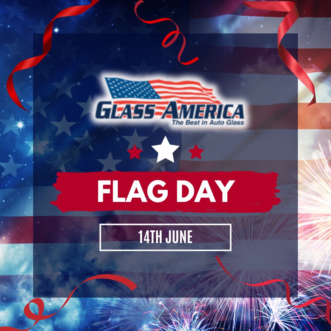 Glass America and the flag go together like baseball and hot dogs!