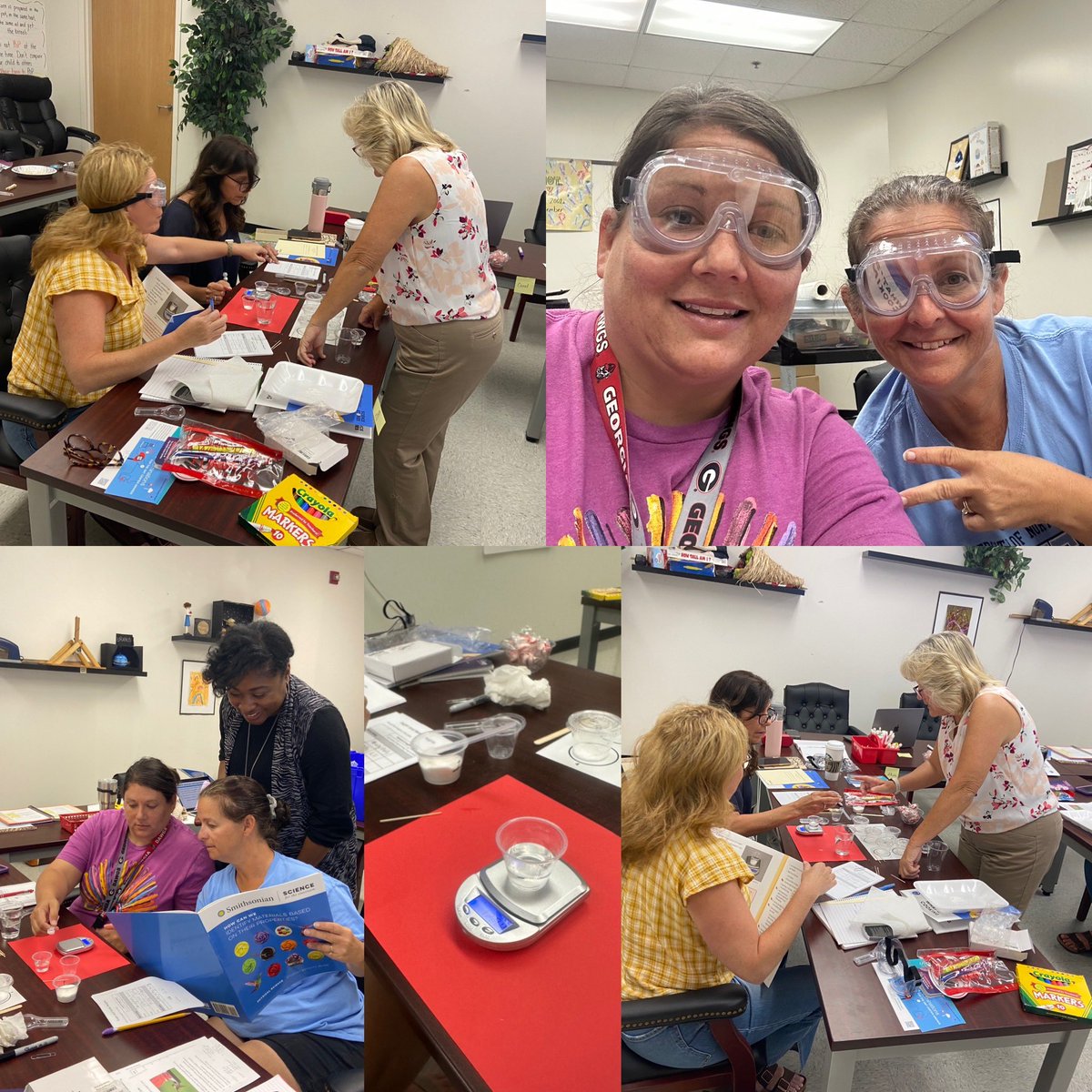 <a href="/LakeshoreStem/">Lakeshore STEM Elementary</a> Fifth grade teachers work hard during summer with the <a href="/SmithsonianEdu/">Smithsonian Education</a> and <a href="/smtcenter/">smtcenter</a>  with the properties of matter! Get ready future fifth graders!