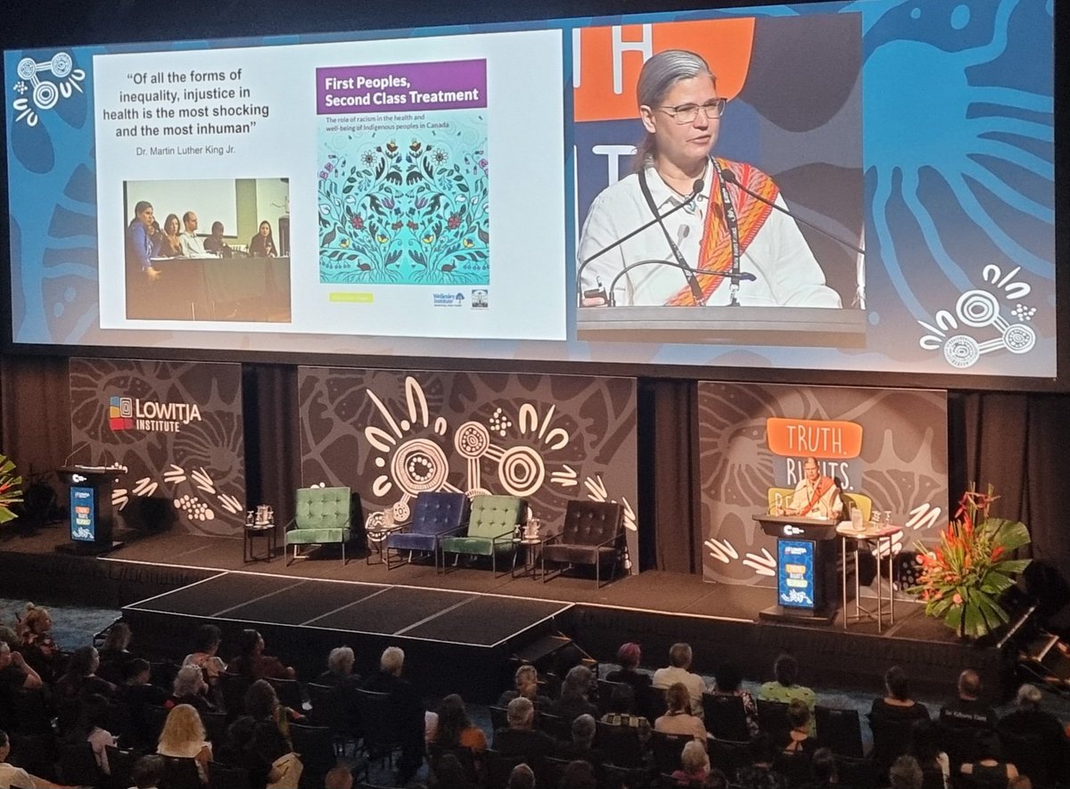 Colonised health care is universal leading to ongoing unmet health needs for First Nation people

Prof <a href="/JanetSmylie/">Janet Smylie</a> reminds us, the  answer lies in our Communities and location matters

oha.com/news/meet-dr-j…

#Sovereignty
#lowitja2023
#culturalprotocols
#culturalcontinuity