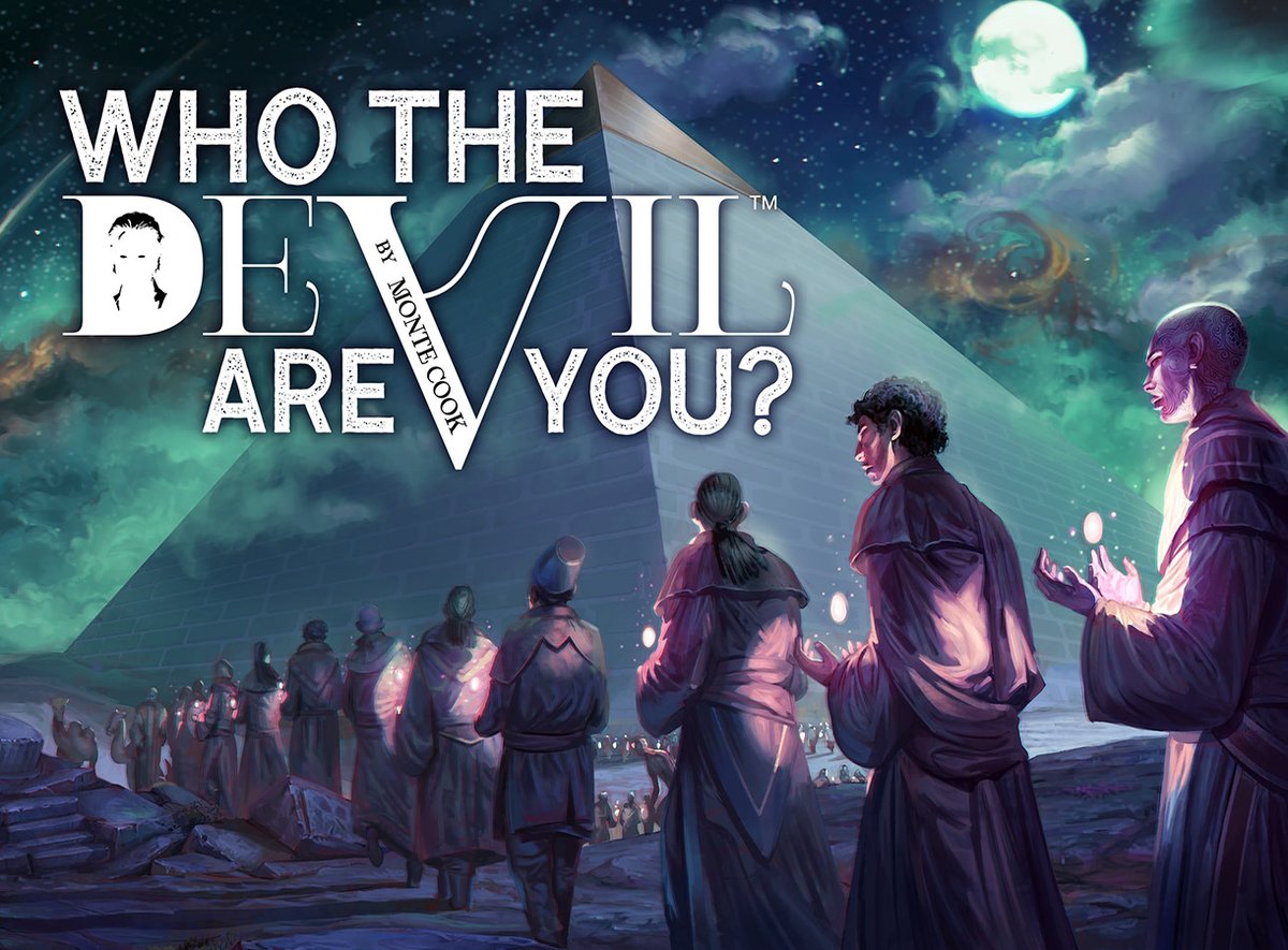 In most RPGs, the GM provides the story, setting, and context to the players and the players create characters to fit that world. But what if we turned all that upside down?

Who the Devil Are You? is a fun, fast-paced zero-prep RPG experience!
montecookgames.com/who-the-devil-…