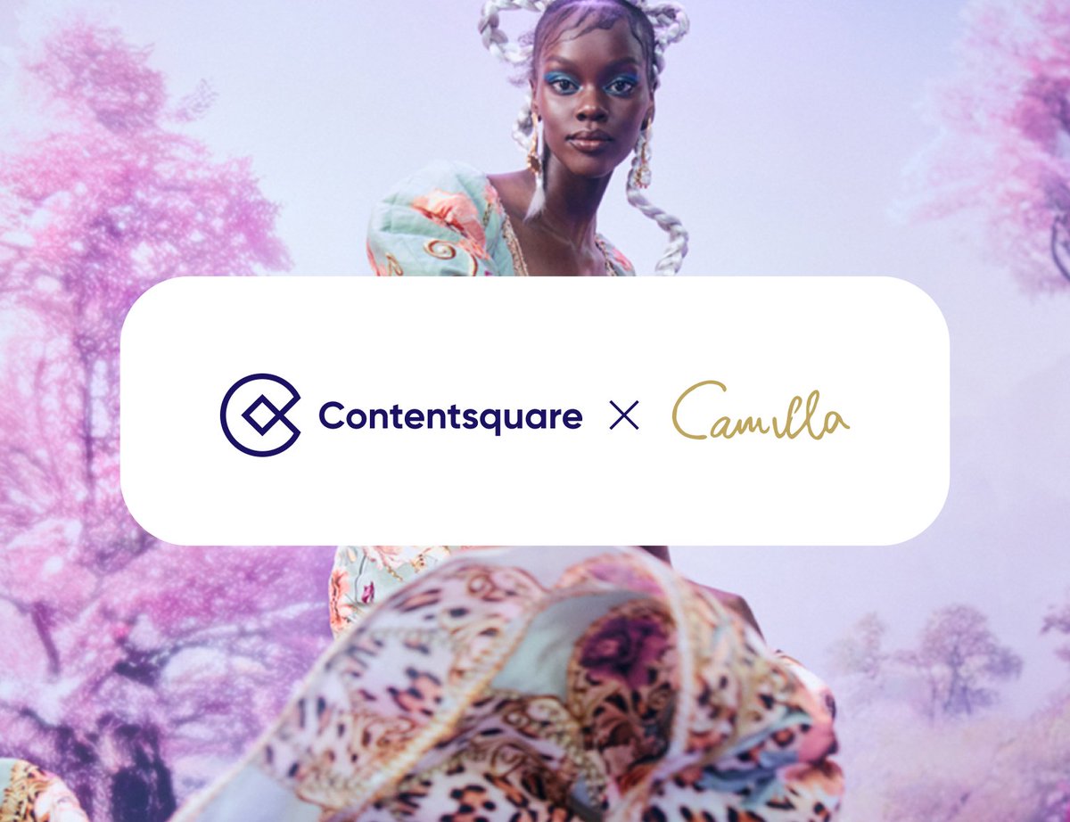 Contentsquare's tweet photo. We are proud to be the official digital experience analytics platform of CAMILLA! Sold in 65 countries, CAMILLA is world-renowned for its exquisite prints and intricate, handcrafted silk garments. We’re excited to further supercharge the digital experience for their customers. https://t.co/8PGeWw60oH