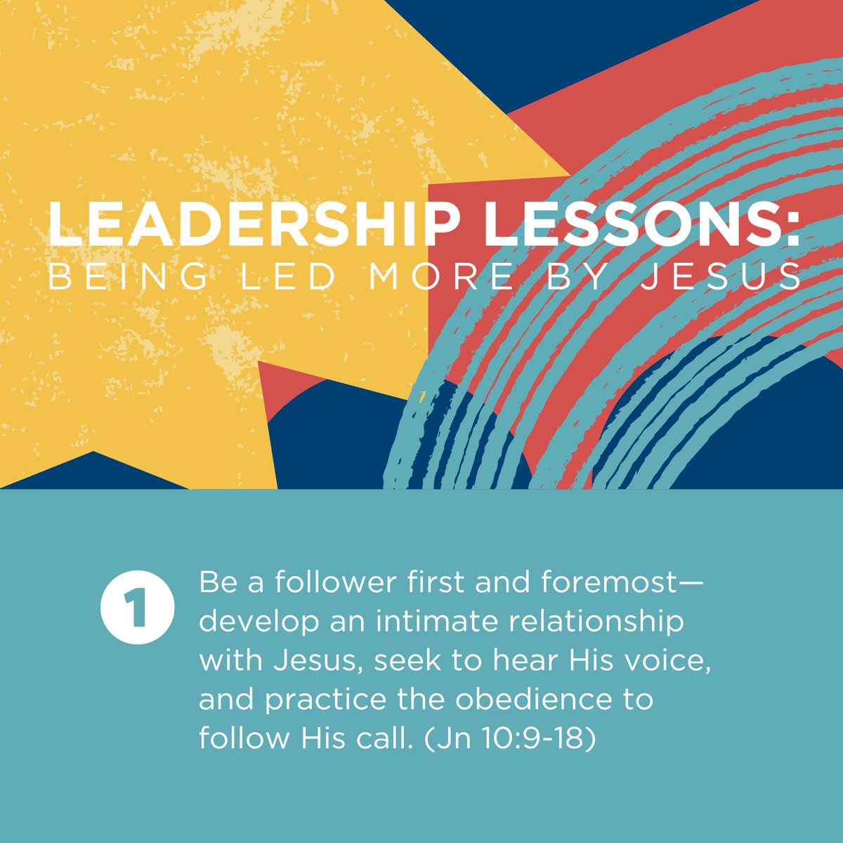ArrowLeadership's tweet photo. A commitment to lifelong learning is a necessity for great leadership.
At Arrow, we seek to help leaders learn to be led more by Jesus, lead more to Jesus, and lead more like Jesus.
#ArrowLeadershipProgram #LeadDifferent #JesusCentered #TipsAndTools #LeadershipLessons https://t.co/h7fYO0LRrI