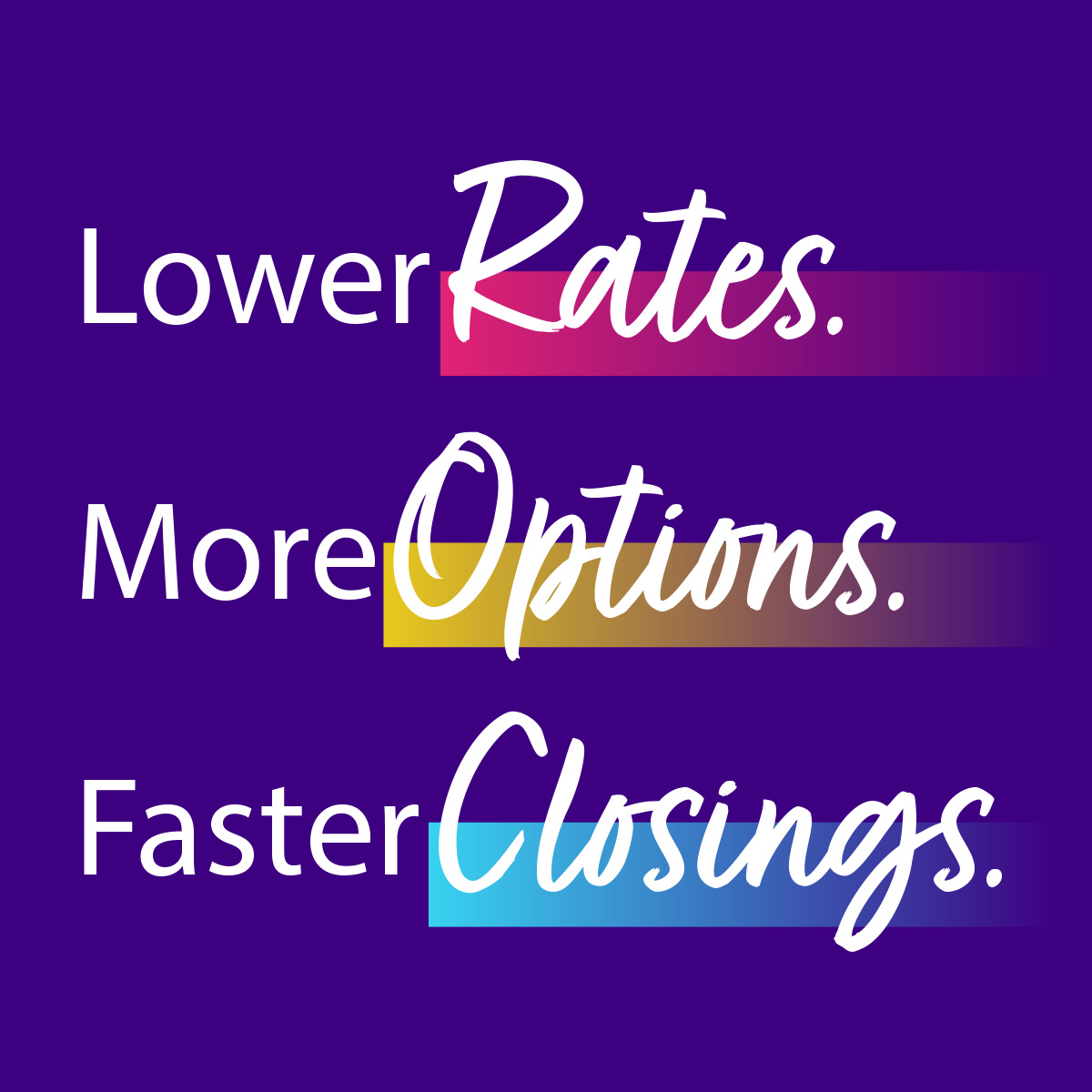 What’s the difference between us and big banks? Think of us like your personal shopper, we'll work with several lenders to offer you hundreds of mortgage products. Plus, we’re licensed, know the market and follow the trends.  #1143804