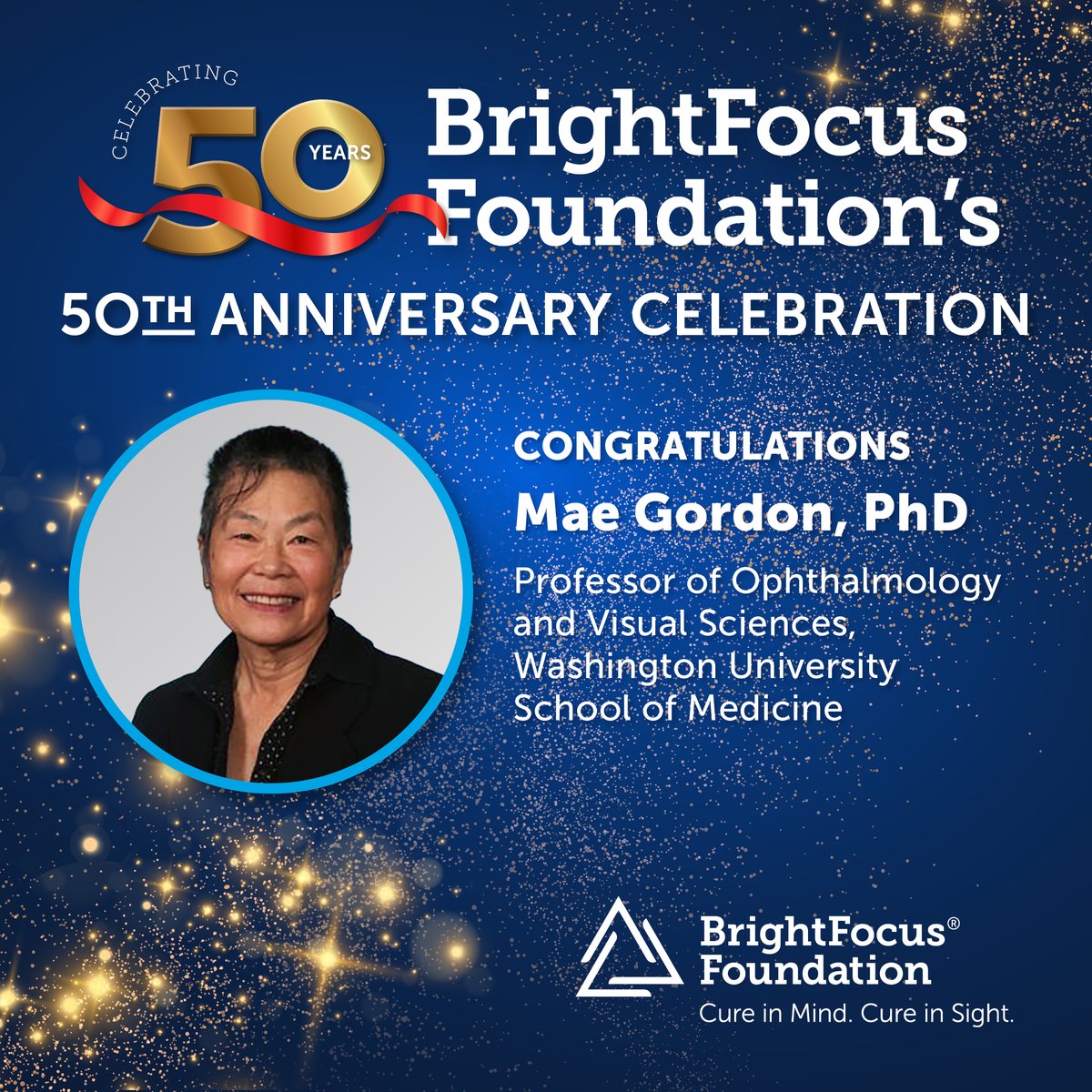 _BrightFocus's tweet photo. Please join us in congratulating Mae Gordon, PhD, and Michael Kass, MD, of @WUSTL on receiving the Helen Keller Prize for Vision Research for transforming the way that we understand and treat glaucoma.
#MindSightCure #BoldResearchCan
Learn more ➡️ https://t.co/Qo160evZK4. https://t.co/6zzUg0wr2G