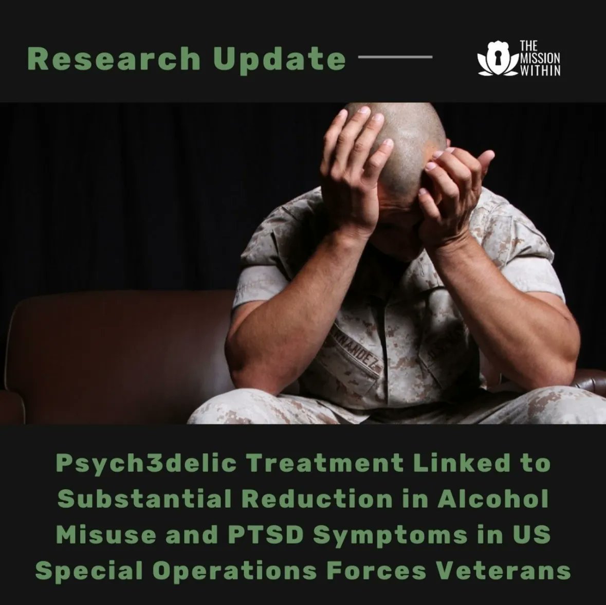 Proud to share results from a recent study I co-authored. Findings showed a significant reduction in alcohol misuse 1 month after starting treatment w #ibogaine & #dmt treatment. Head to the link to read the full results of the study. #psychedelicresearch
buff.ly/3nBwMvN