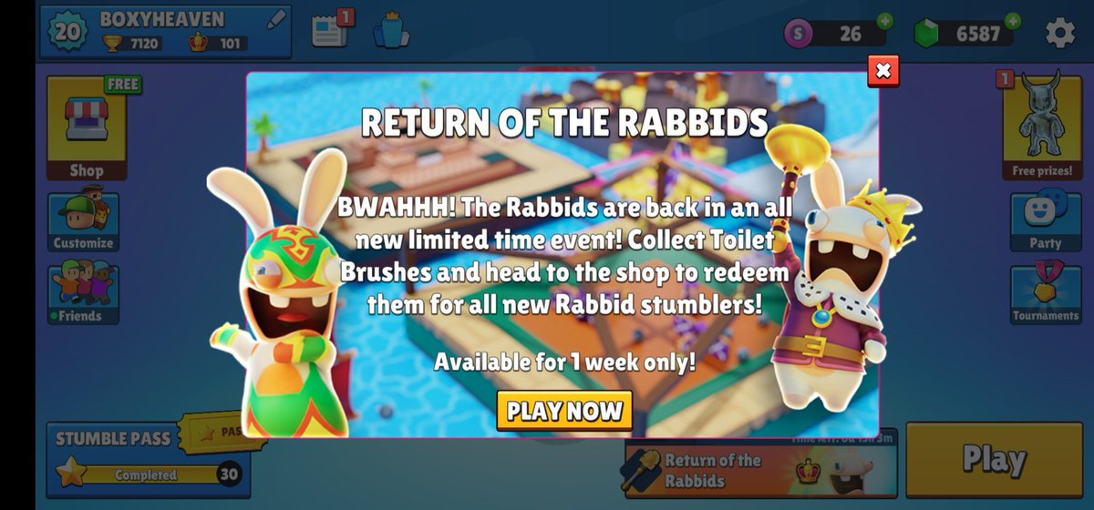 CalebL13_Sg's tweet photo. New Pic Of rabbids Back! New video today!! https://t.co/TuVF9metUF