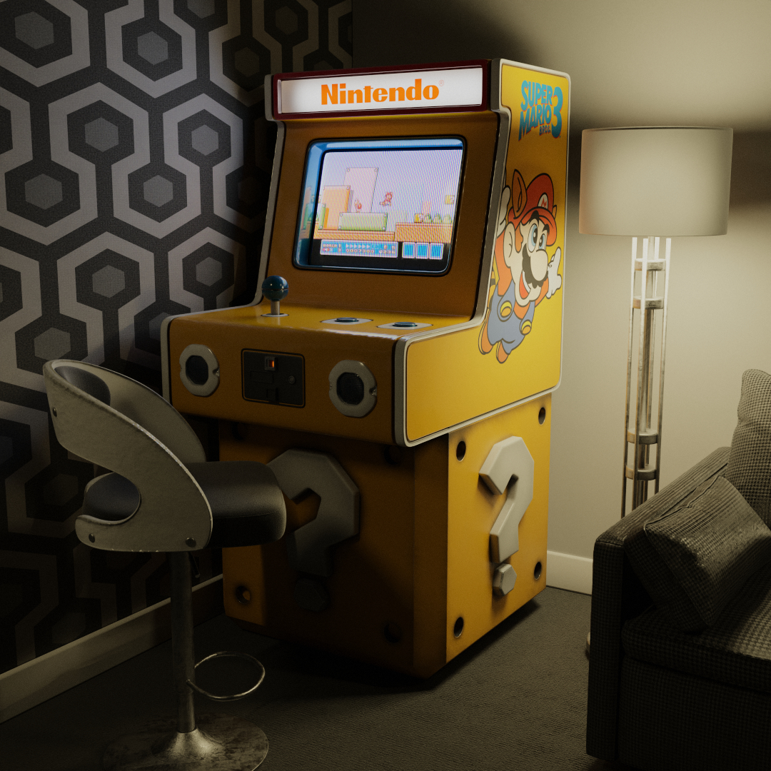 VanuaWilliams's tweet photo. #Blender #3dmodeling #nintendofanart #nintendo #nintendodirect #mario #SuperMariobros #Goty #NintendoWorld #3dart 

I 3D modeled this arcade game with blender as part of my self-training in 3D modeling.

Why this game?
Because if I had to choose just one game, this would be it. https://t.co/otd2TsMtjE
