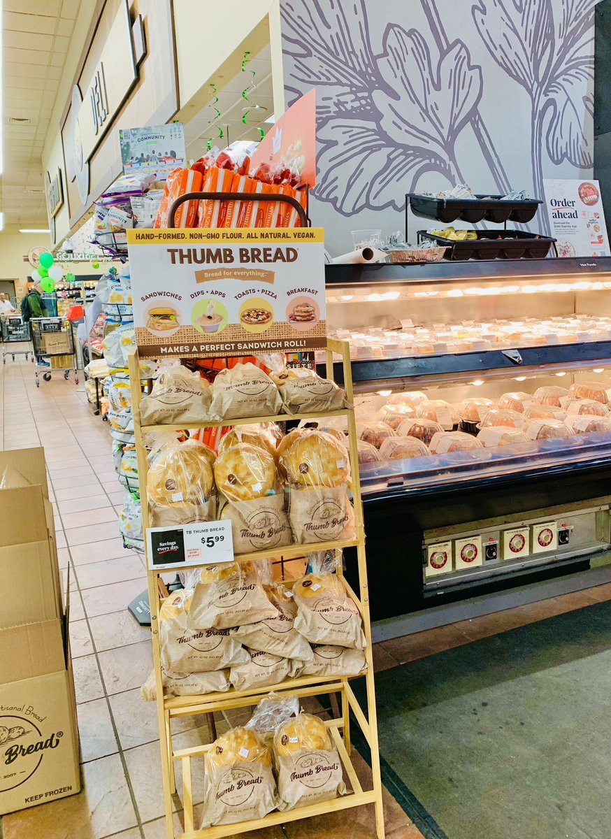 thumbbread's tweet image. Since #Hoboken is trending….

You can find #thumbbread at Shoprite on Madison Street (in the deli section).