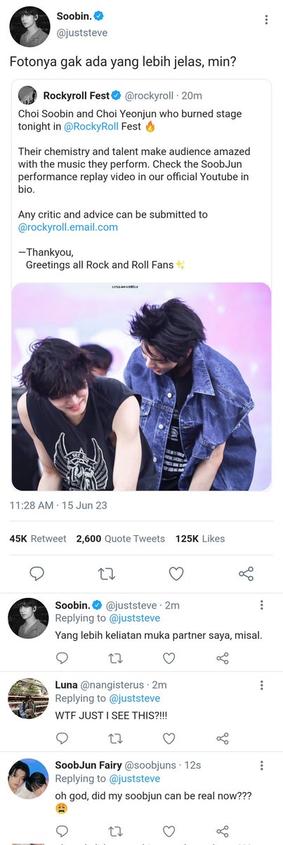 frosebin's tweet photo. Still can't move on over this look of soobjun 😩 https://t.co/UFanN1PUxj