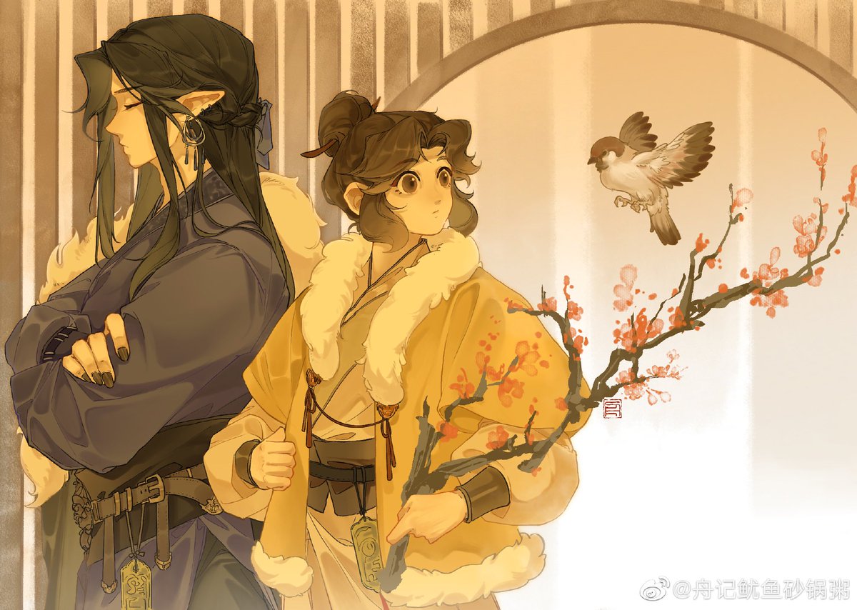 😊
#svsss 
#moshang 
#ScumVillainsSelfSavingSystem
#人渣反派自救系统 
#漠尚 
#MXTX 

⭐️ The reposting has been authorized by original author. weibo.com/6659754926/486… ⭐️