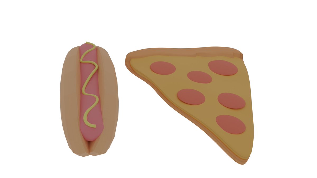 NataliesModels's tweet image. 🌭Hotdog  + 🍕Pizza!
likes + retweets are greatly appreciated!  
Interested in ordering? DM nataliess on Discord!   
#roblox #robloxmodeler #roblox3dmodeler #robloxdev #robloxfood #blender