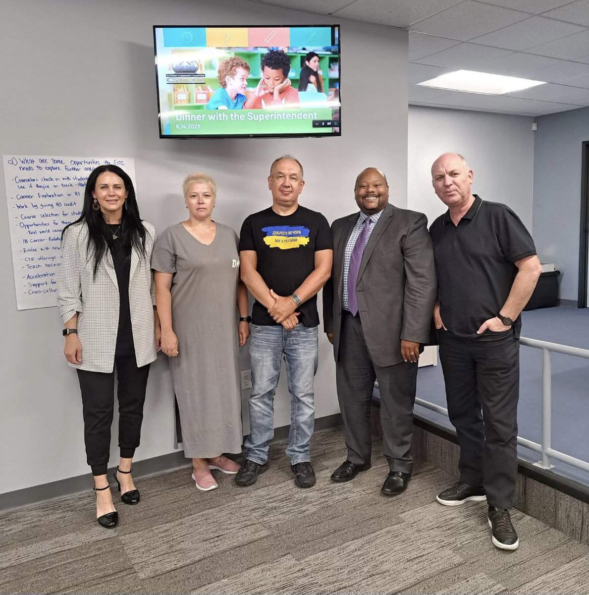 gcc_jsample's tweet photo. Had a wonderful “Dinner with the Superintendent” tonight with a group of parents from our GCC Schools! Exciting to hear their dream and aspirations for our students!!! #gcc_charters #gcc20yearsofimpact https://t.co/J2zpjRZymV