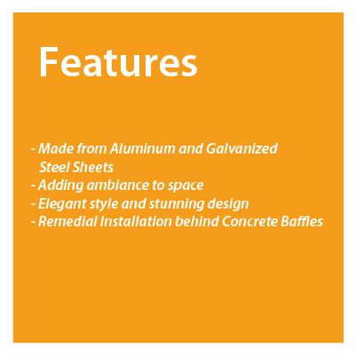 tranquilglobal's tweet image. #Metalbaffles are a suspended #ceilingsystem with linear strips that is ideal for both commercial and non-commercial spaces. These baffles are composed of #aluminium and #galvanised steel sheets, which give a one-of-a-kind design with a sequential pattern.