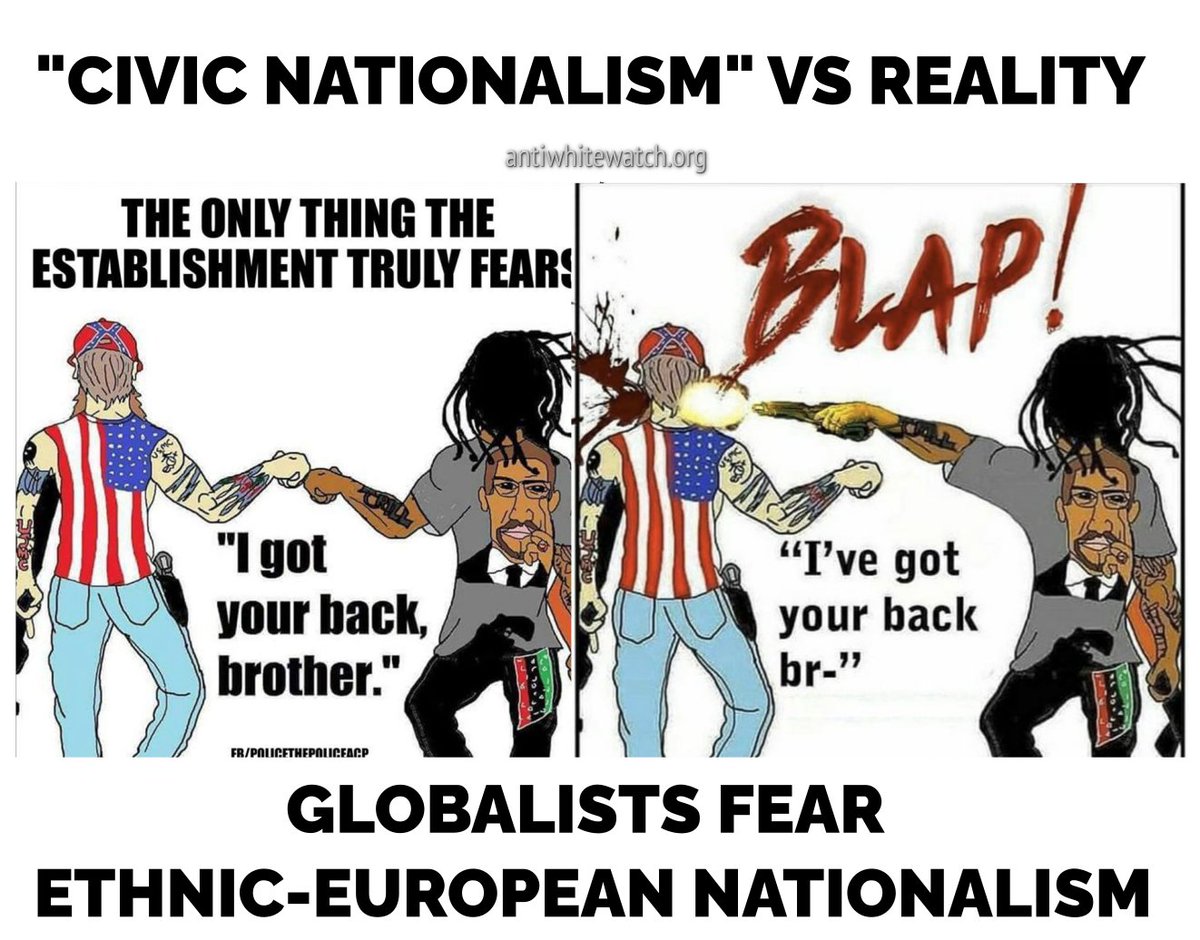 The Globalist wants you to waste time and energy on fundamentally flawed concepts like 'civic nationalism' that distract from what they truly fear: Nationalism.