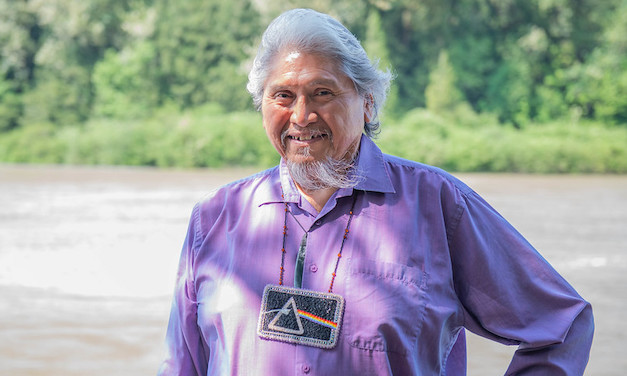 Naxaxalhts’i (Sonny McHalsie) has taken his talent for sharing stories & capacity for listening to Stó:lō Elders, and used it to collect & share a huge body of Indigenous knowledge. He received an honorary degree from UFV today. ow.ly/mPUf50OOTrv