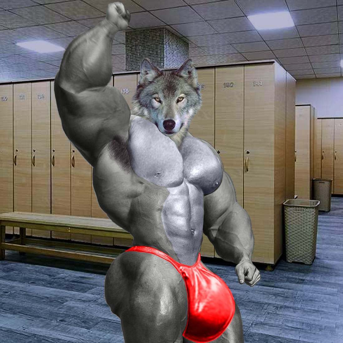 Lobomorphs's tweet photo. Stretching the muscles of the arms.
#furry #furryart #furryartwork #furryfandom #furrybara #musclefurrygay #musclefurry #bara #barart #muscle #muscular #bodybuilding #muscleman #morph #bodymorph https://t.co/AtPFIT3F2O