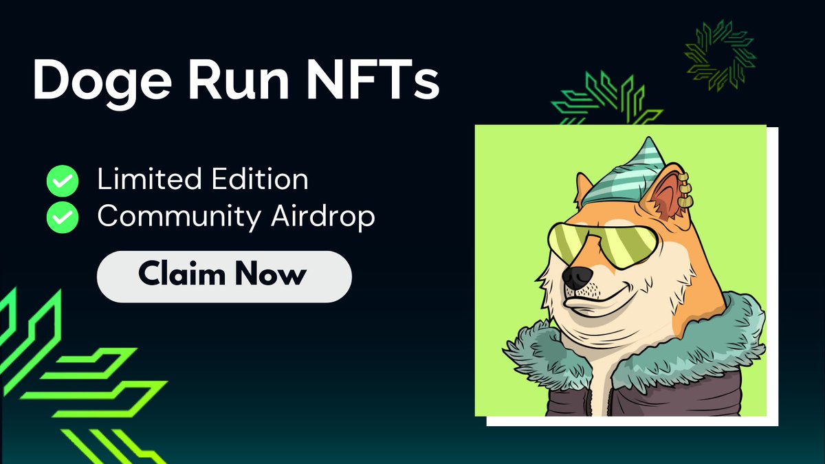 🏆Doge Run NFTs Mint Live

✅Giveaway NFT 

👇Claim👇
gleam.io/8qUIh/doge-run…