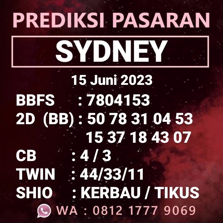 miss_jutawan's tweet photo. Untuk prediksi pasaran lain bisa langsung klik link
https://t.co/qG5WYTYVM3
#bruneipools #bruneilottery #prediksibrunei #prediksijitubrunei #brunei #angkajitu
#chelseapools #chelsealottery #prediksichelsea #resultchelseapools #hongkong #sydneypools #prediksisydney #resultsydney https://t.co/W7E0J3A2dy