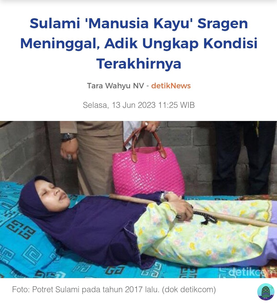 💚 Innalillahi wa innailaihi rajiun. Kita doain ges semoga amal ibadah ibunya di terima di sisi Allah swt.