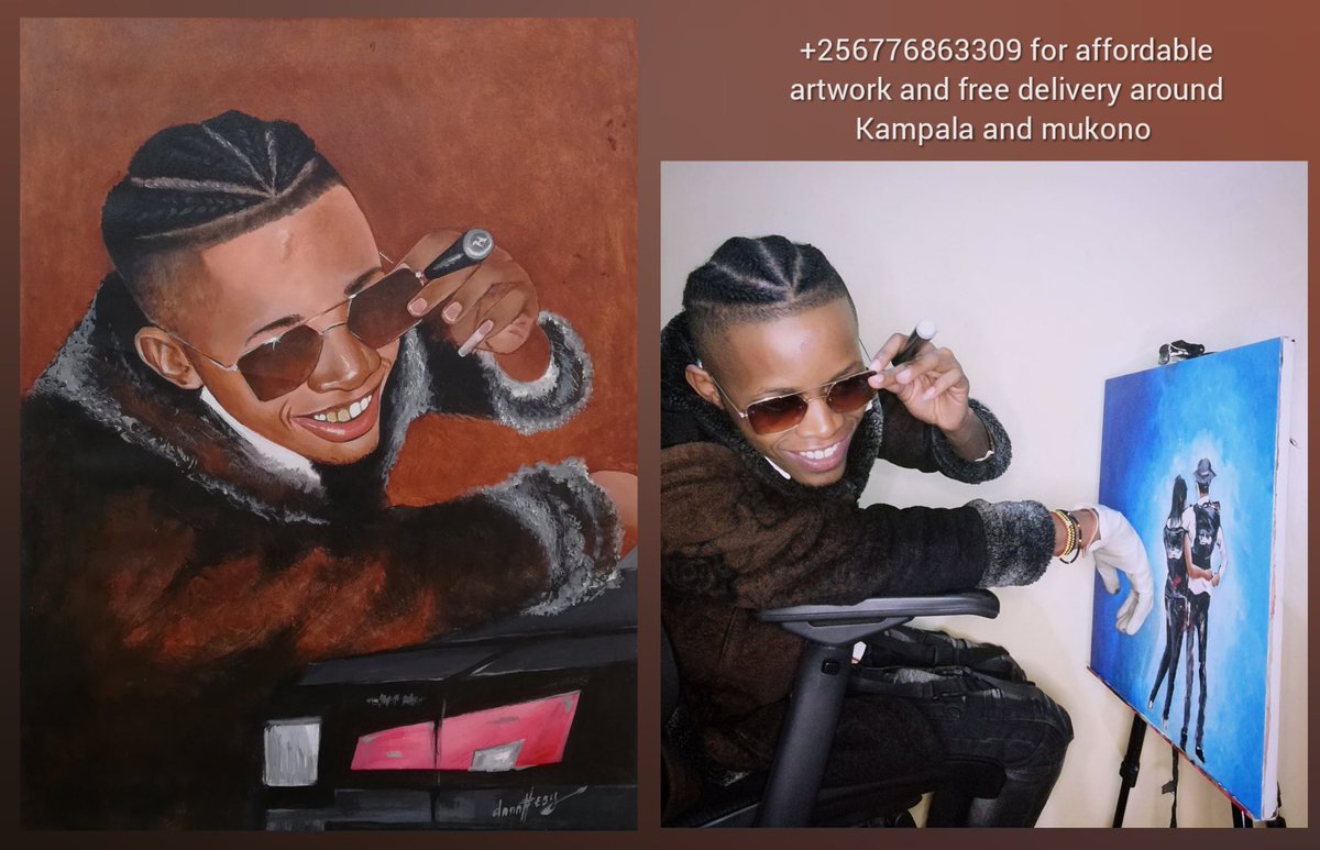 Donnah_arts's tweet photo. Happy birthday to me. Self portrait for the day. #selfloving +256776863309 for affordable artwork https://t.co/FQsq9Agb6M