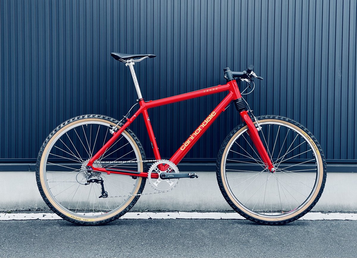 chaincojp1's tweet photo. Cannondale F2000 1995
https://t.co/StX6t63an3
#cannondale
#oldschoolmtb
#shimano
#grafton
#syncros
#ritchey
#panaracer
#ringle https://t.co/HfCNz0Nh5u