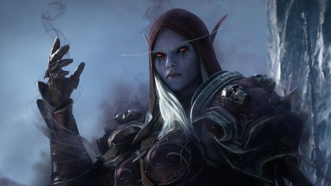 1 pic. a rainbow shirt in target won’t turn your kids gay but Sylvanas Windrunner in World of Warcraft
