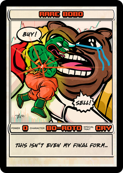 my latest submission for <a href="/Rarebobos/">Rarebobo</a> series-1 number 65, with a very small supply only 21!
rarebobo.com/series-1/
dispenser is open 5/5
xchain.io/tx/deb9b27d33b…

dont worry i'll give away some only for the luckiest one, just do what you usually do lol

#rarebobo #NFTCommunity