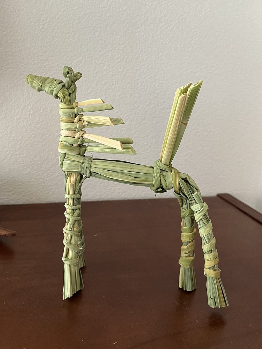 真菰馬の作り方を伝授していただきました☺️ 1枚目の緑が強い方が私