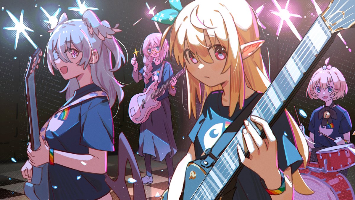EliraPendora ,ぽむれいんぱふ 「ive always wondered how these art trains」|maplesightsのイラスト