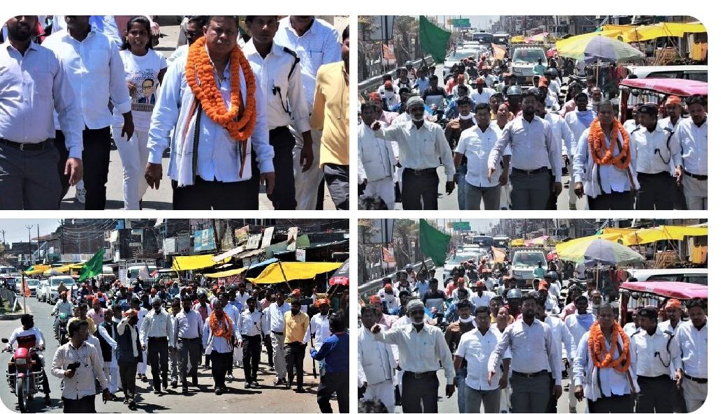 देश के लोकतंत्र और संविधान को बचाने के लिए भारत मुक्ति मोर्चा के राष्ट्रीय अध्यक्ष मान्यवर वामन मेश्राम साहब के नेतृत्व में EVM के घोटाले के ख़िलाफ़ जंग जारी.....
#IndiaBole_BanEvm