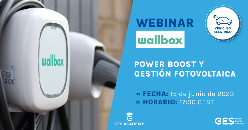 ElectroStocks's tweet photo. 🎓#GESAcademy | 🔊 ¡HOY 🗓️15/06 a las 17h te esperamos en el webinar impartido por @Wallbox_ES sobre #VehículoElectrico en #GESAcademy!
Formación 👉🏻 "Power Boost y Gestión Fotovoltaica"
¡Haz click aquí! → https://t.co/jIAYQcQJaR
¡Suma conocimientos, súmate al #AzulGES! https://t.co/WBKQRA803K
