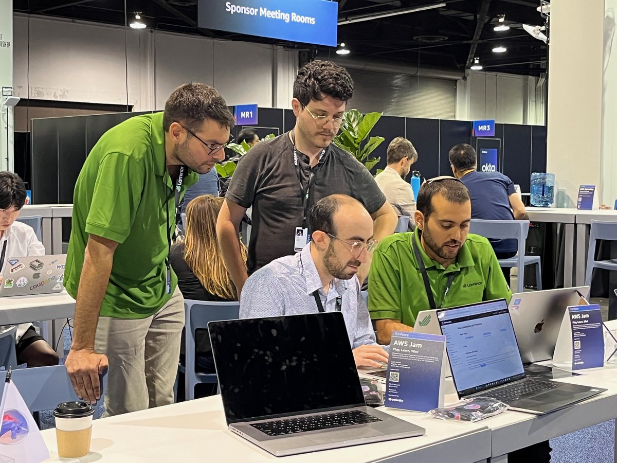 That's a wrap for #AWSGameDay presented with <a href="/datadoghq/">Datadog, Inc.</a> at #awsreinforce2023 Congratulations to the top 10 teams🦄. Special shout to @laminarsec that competed until the very end and took 2nd 👏🥈 <a href="/awscloud/">Amazon Web Services</a> <a href="/AWSSecurityInfo/">AWS Security</a>