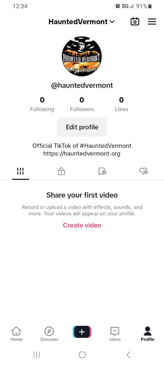 We are now Haunting TikTok.

tiktok.com/@hauntedvermont