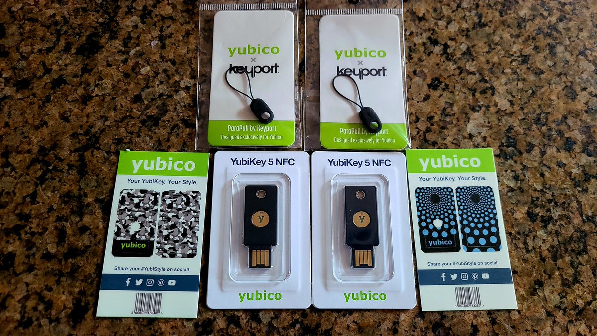 DigitalWarheads's tweet photo. Thank you @Yubico for offering a student discount! #YubiStyle https://t.co/O5oOy6ScIt