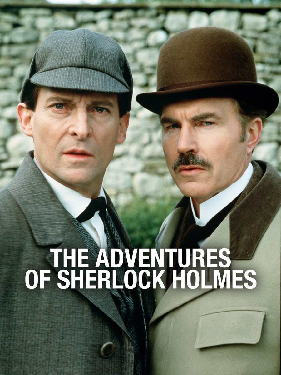 For Josh it's always going to be this particular TV gem #SherlockHolmes #80slife