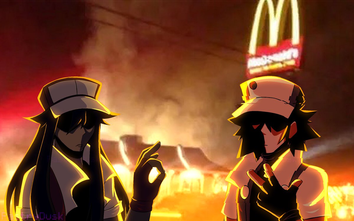 they lit the macdonals on fire💔
idea by bro😼😼
#fnflullaby