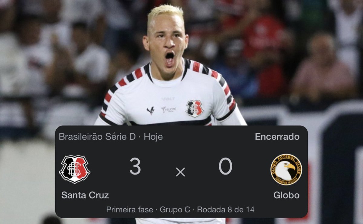 O Santa não perde mais não é? 🤫